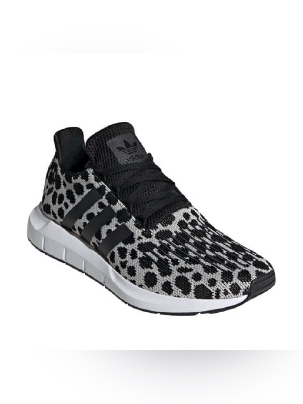 Adidas Swift Run in Raw White / Core Black / Carbon Size 7.5